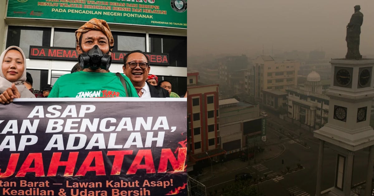 Kerajaan Indonesia Disaman Rakyat Sendiri Susulan Kecuaian Mengakibatkan Jerebu Di Seluruh Negara