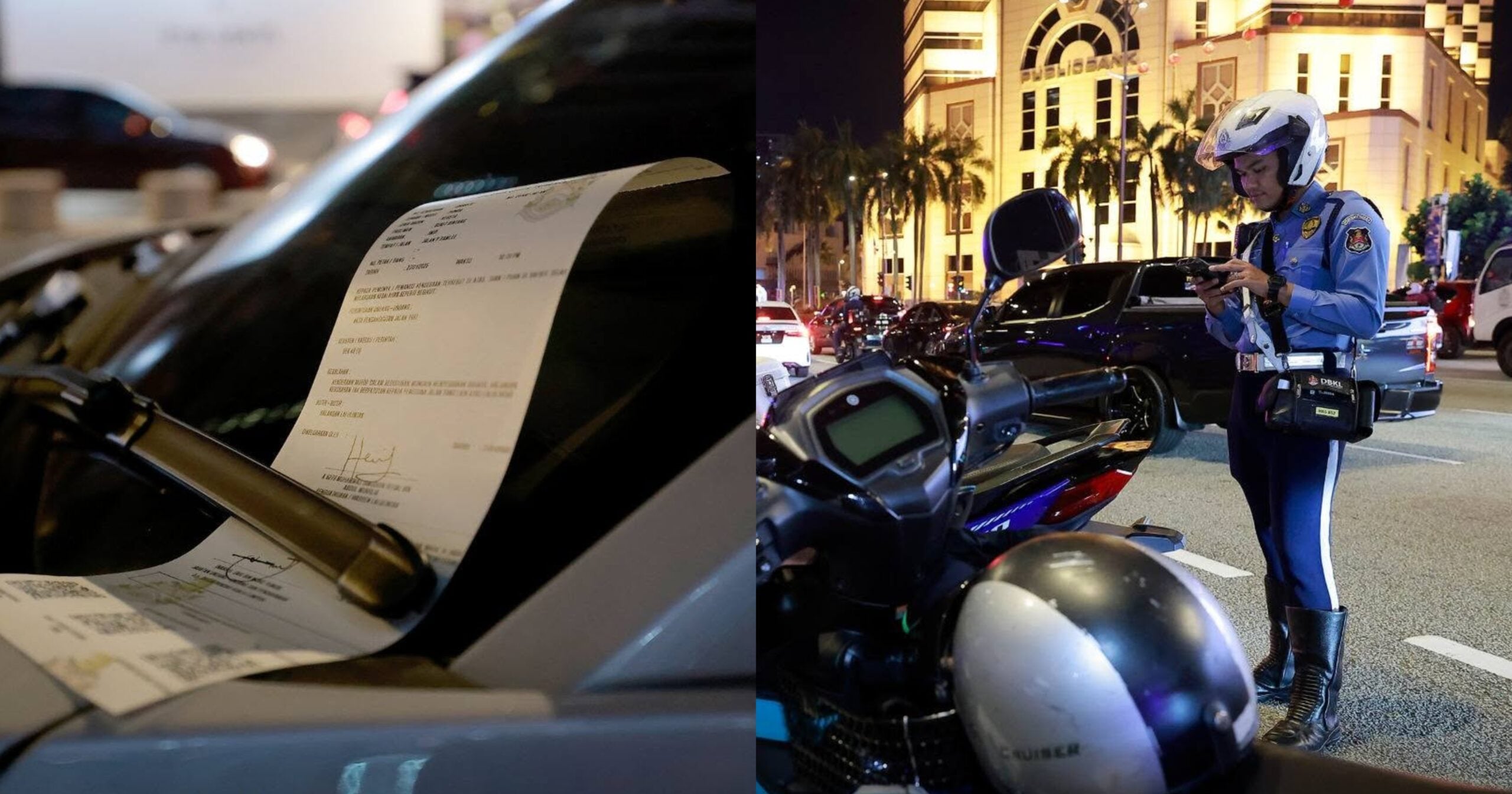 DBKL Umum Kadar Kompaun Trafik Untuk Kereta & Motosikal Kini Diturunkan Serendah RM5