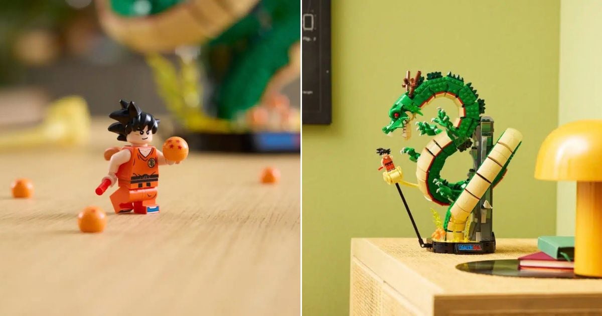 LEGO Unleashes Its First Dragon Ball Set Featuring A Massive Shenron And Kid Goku
