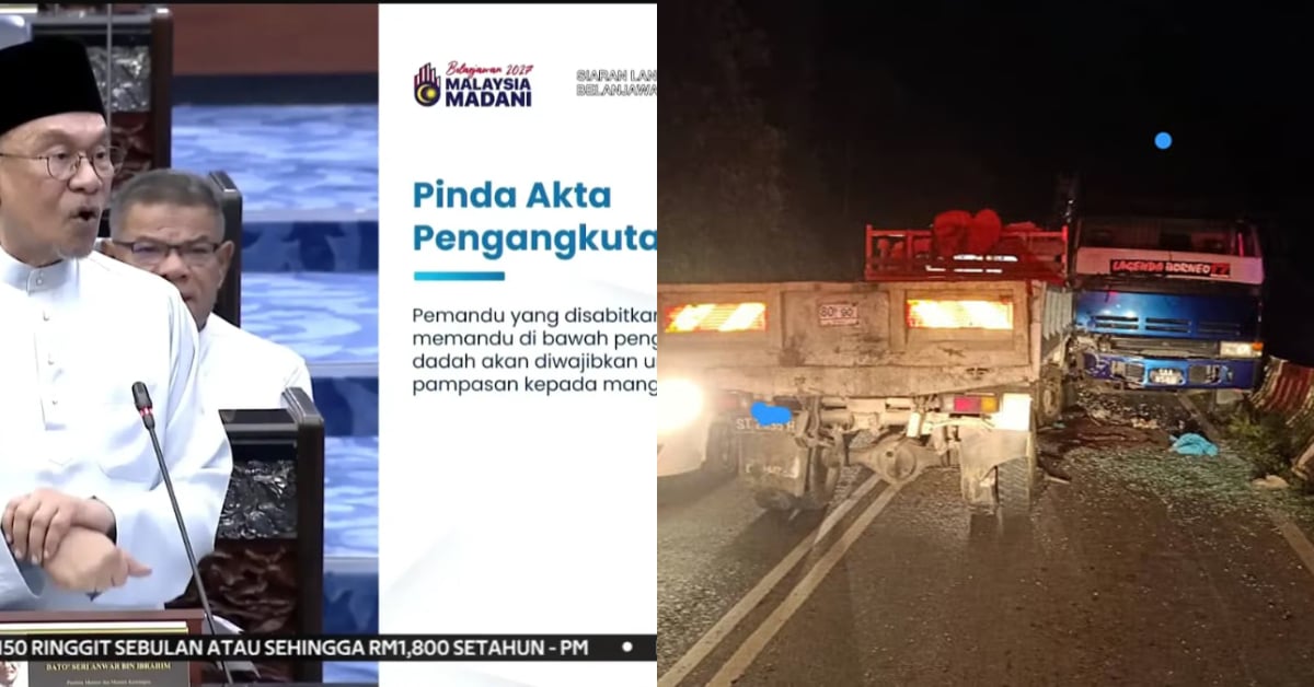 Kerajaan Bakal Pinda Akta Wajibkan Pemandu Mabuk Untuk Bayar Pampasan Kepada Mangsa